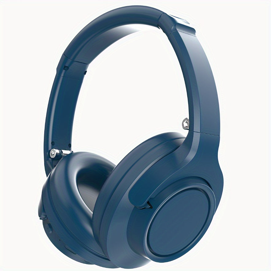 Over Ear Wireless Headphones with Deep Bass, 50 Hours Playtime Wireless Headphones with Microphone, HiFi Stereo Foldable Lightweight Headset for Home Office Cellphone