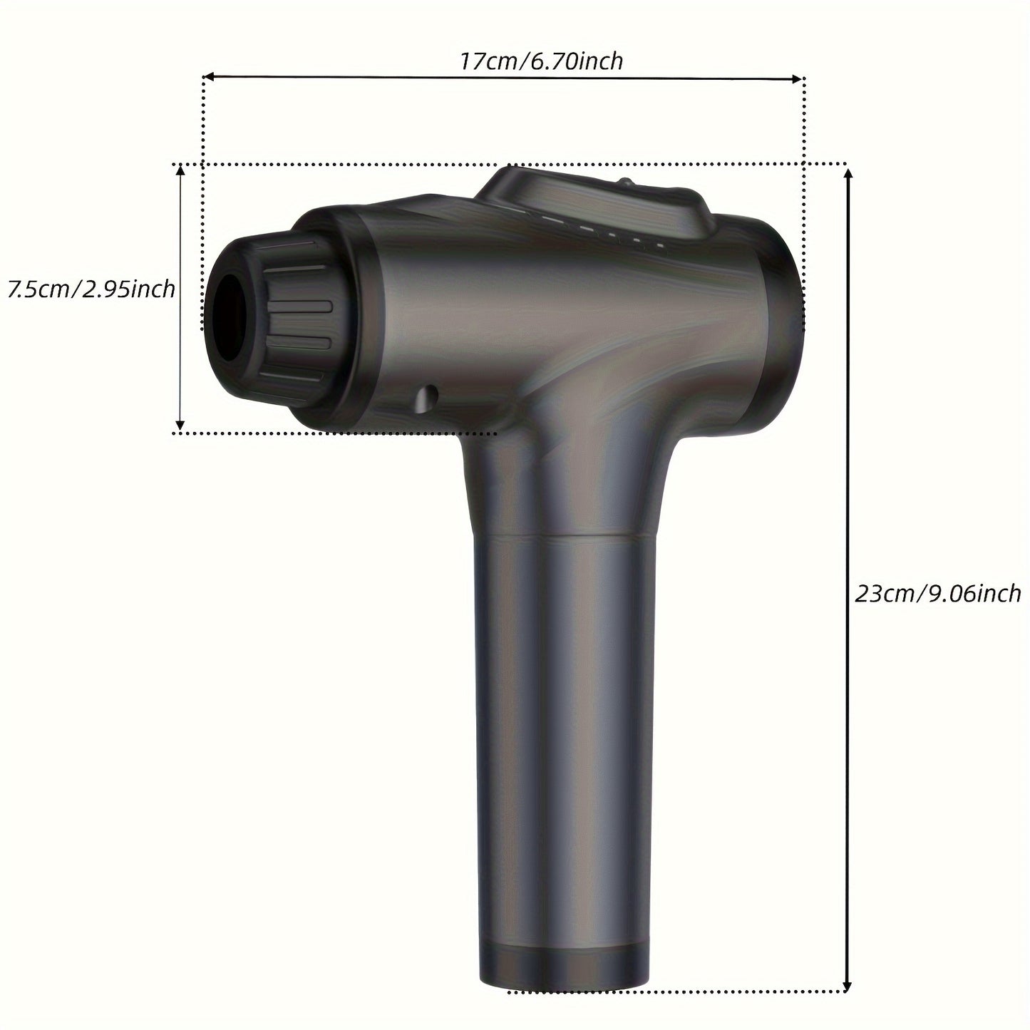 Deep Tissue Massage Gun, Percussion Massage Gun With 9 Attachments & 30 Speed, Handheld Electric Back Massager For Pain Relief- Gifts For Man Women