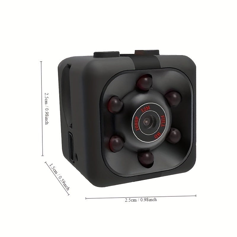 Mini Spy Camera, Hidden Camera 1080P, Nanny Cam Full HD with Night Vision Motion Activation for Indoor Outdoor Covert Security Cameras